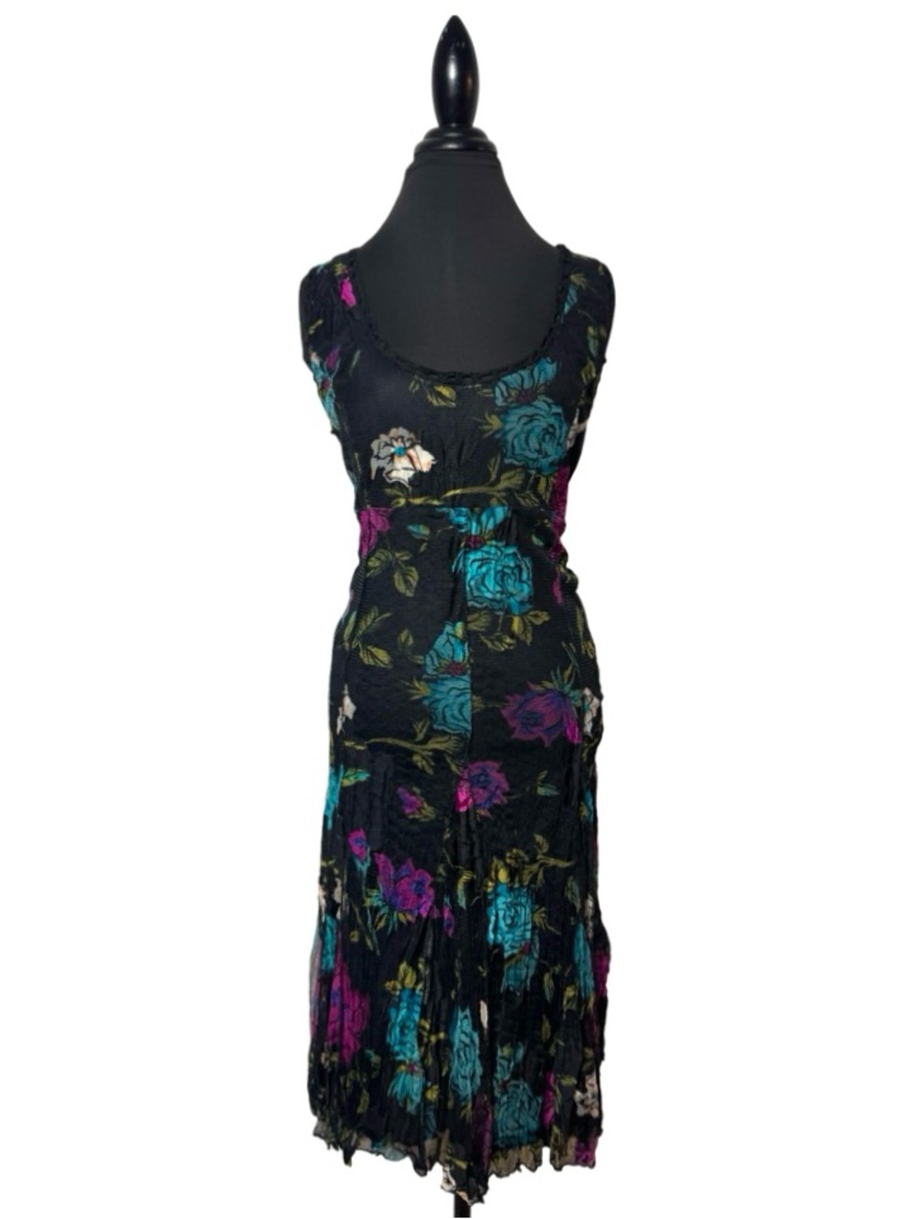 Alberto Malaki Lace Floral Dress